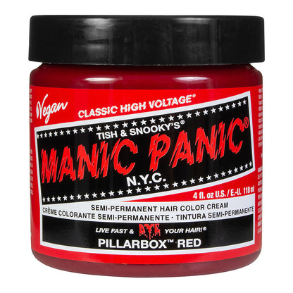 Manic Panic Classic Cream Hair Colour - Pillarbox Red