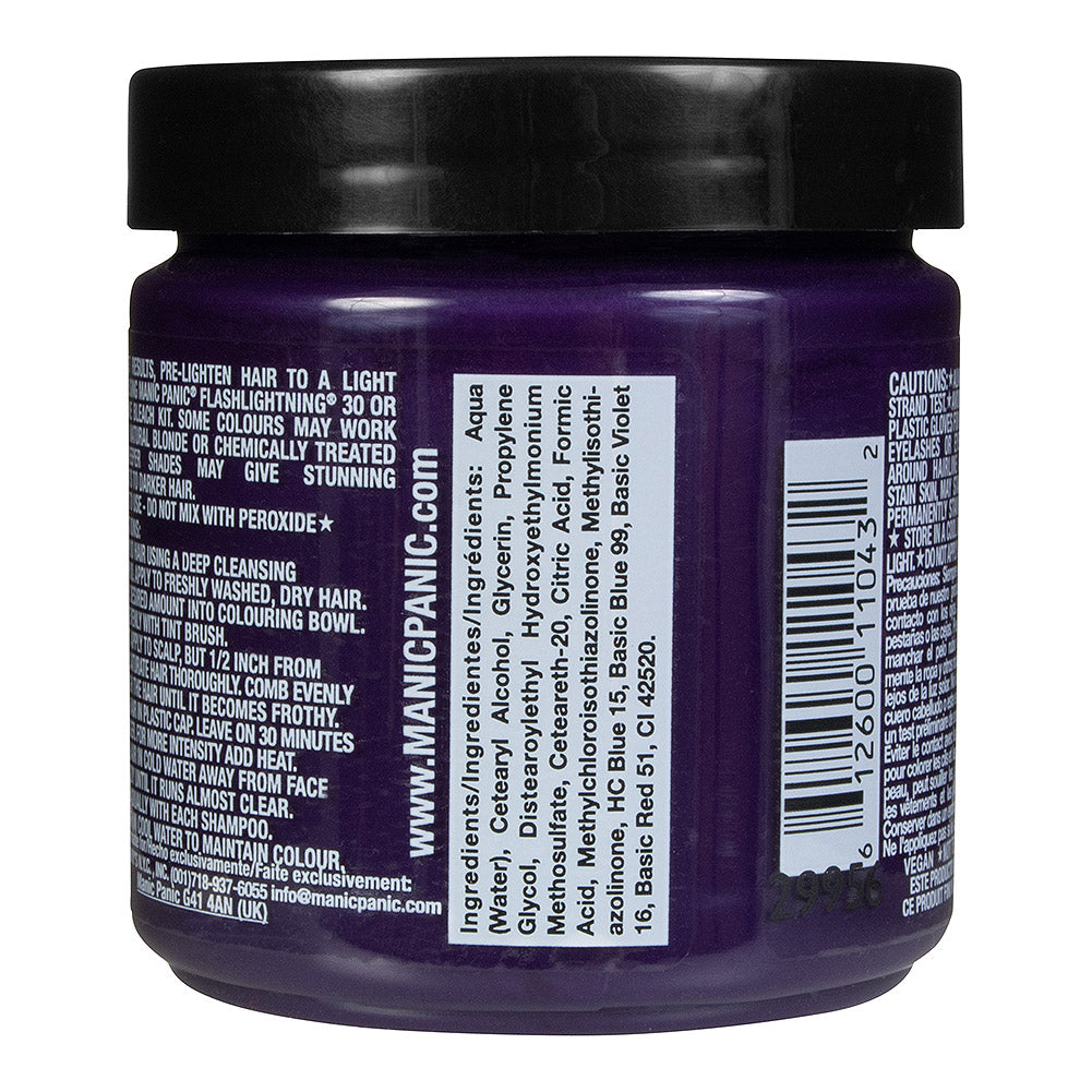 Manic Panic Classic Cream Hair Colour - Violet Night