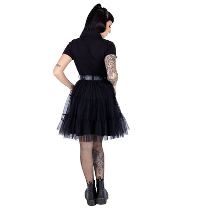 Vixxsin Raven Tutu Shirt Dress