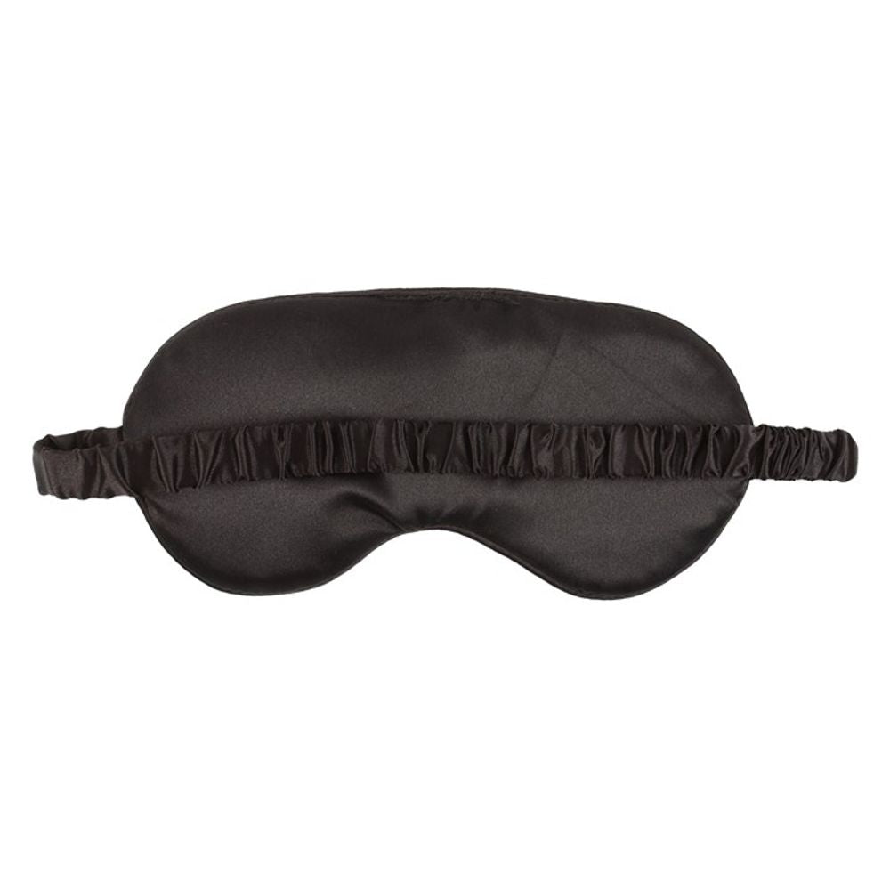 Go Away Gothic Satin Sleep Mask