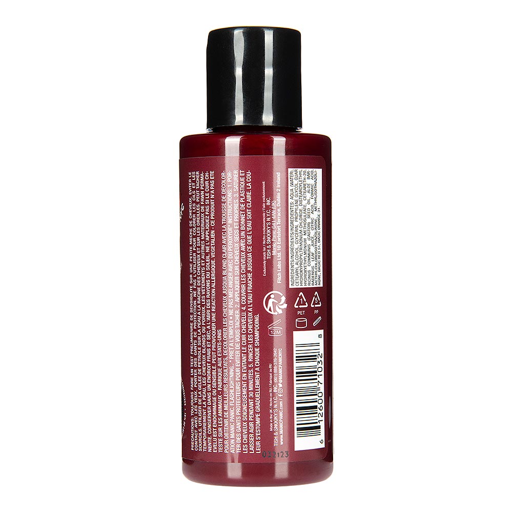 Amplified Manic Panic Semi Permanent Hair Colour EU Formula - Vampire Red