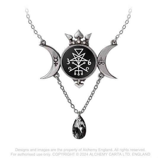 Alchemy Gothic Wycca Queen Necklace