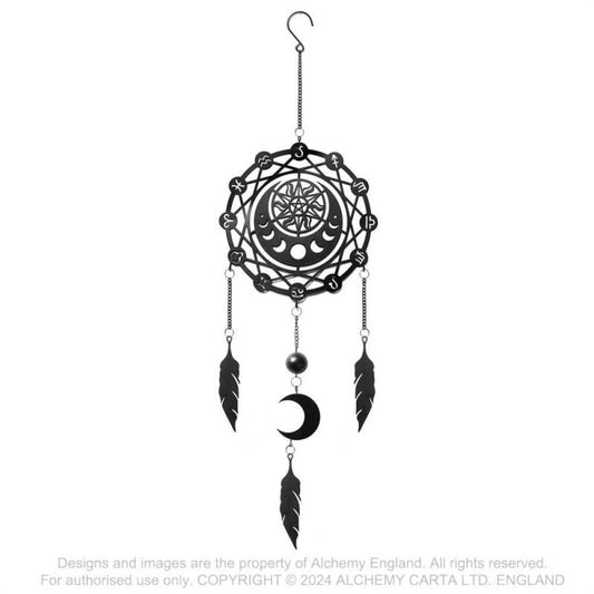 Alchemy Gothic Zodiac Dream Catcher Hanging Decoration