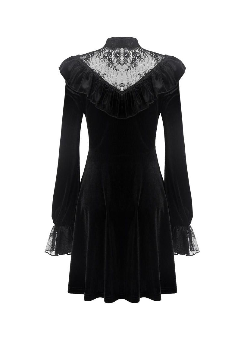 Dark In Love Avina Velvet Dress