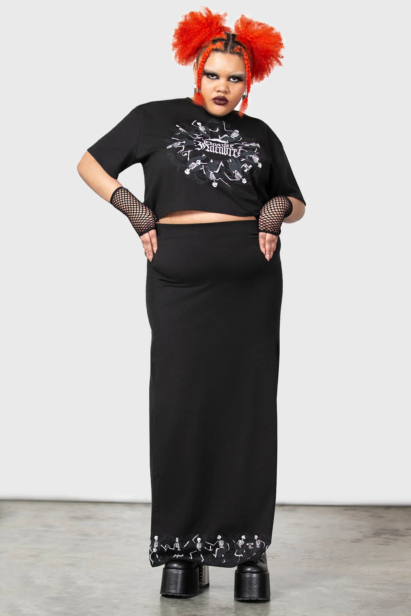 Goth Winter Outfits Plus Size