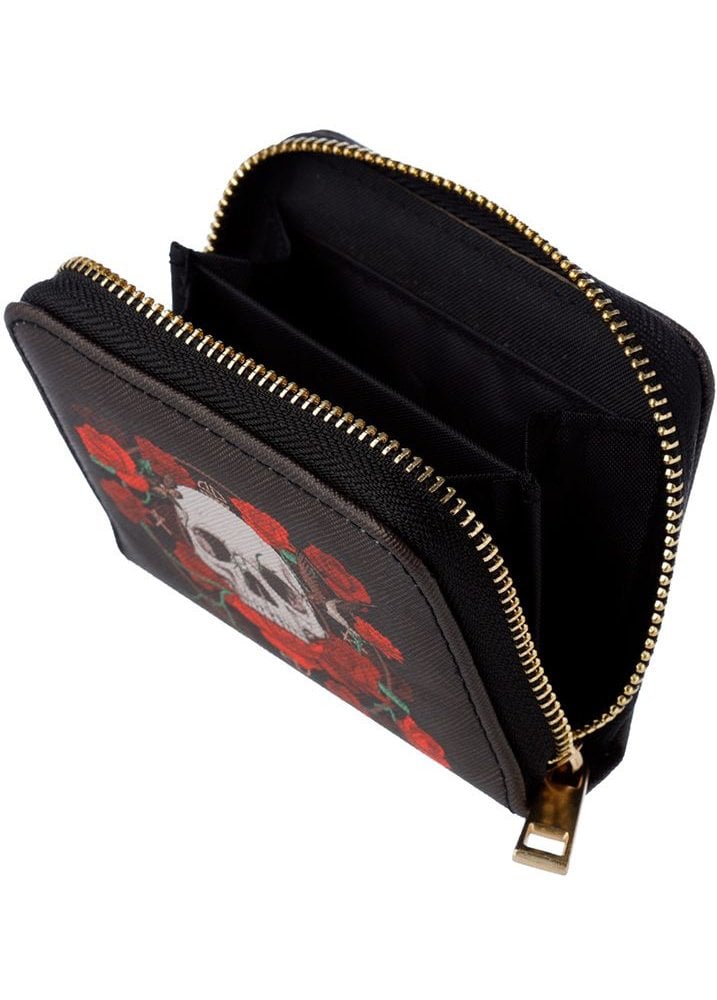 Skull and best sale roses purse